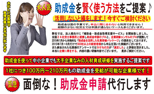 ナイストレーディングカンパニー合同会社,助成金代行イメージ写真１